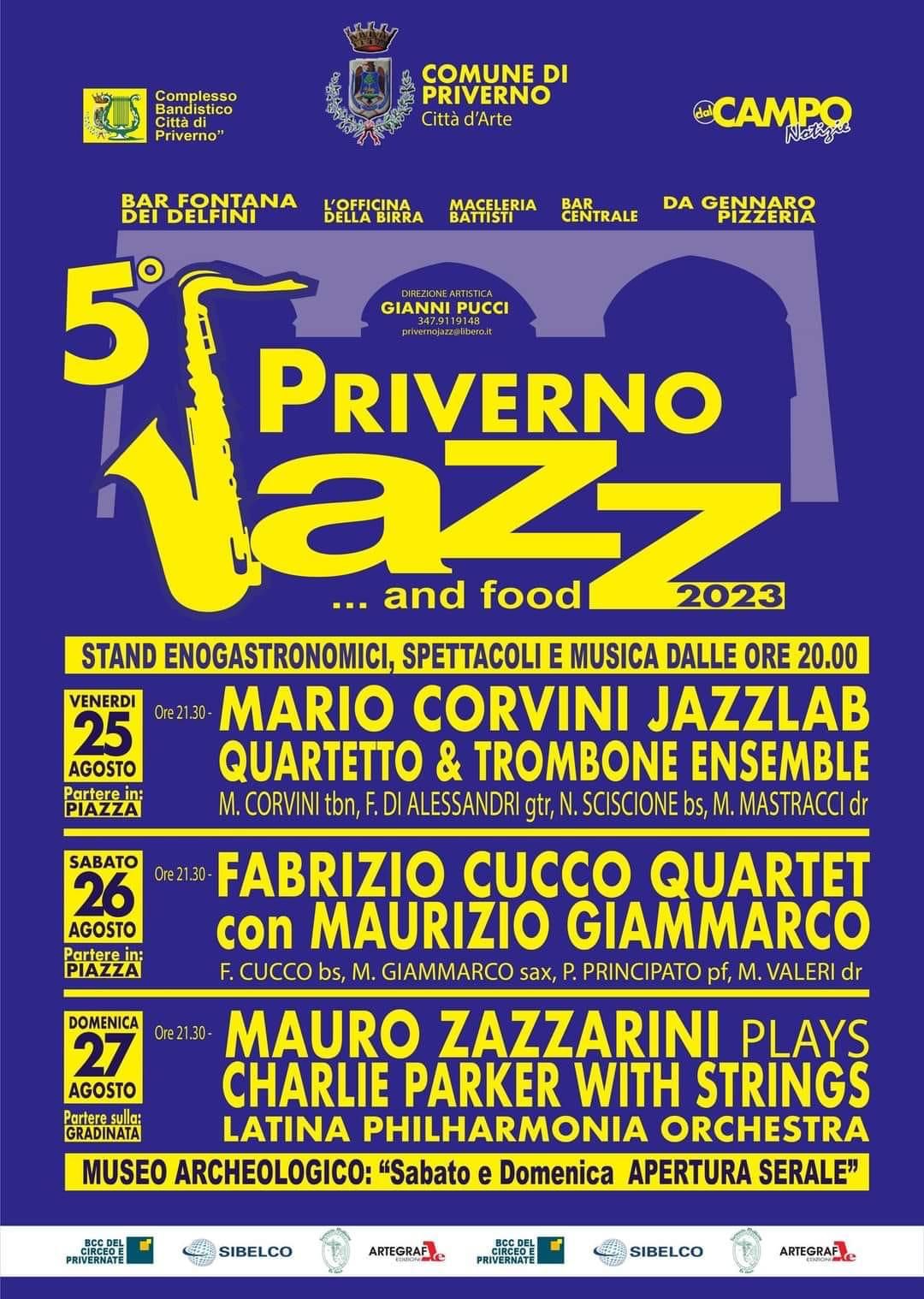 PRIVERNO FESTIVAL JAZZ - V EDIZIONE