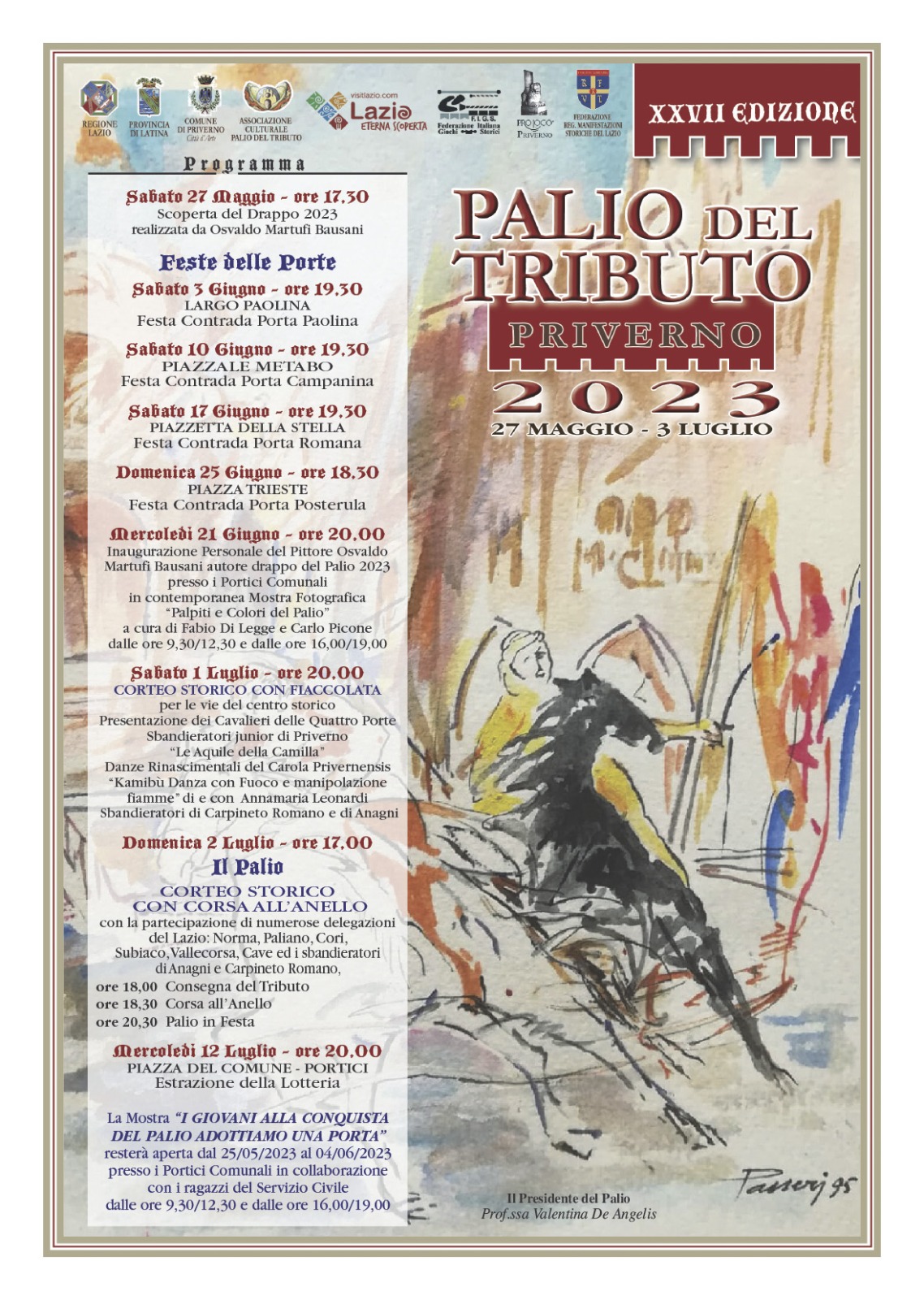 Palio del Tributo 2023